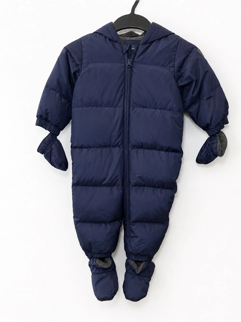 GAP Baby Snowsuit Hood 18-24 Months dark Blue